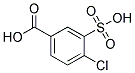 4-Chloro-3-Sulfobenzoic Acid Struktur