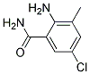 5-Chloro-3-Methyl-2-AminoBenzoylamine Struktur