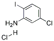 5-Chloro-2-IodoanilineHydrochloride Struktur