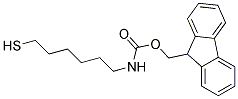 N-Fmoc-Aminohexanethiol Struktur