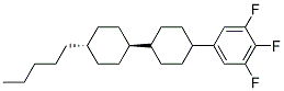 5-[Trans-4'-(4'-Pentylcyclohexyl)Cyclohexyl]-1,2,3-Trifluoruobenzene Struktur