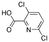 3,6-DichloropyridineCarboxylicAcid Struktur