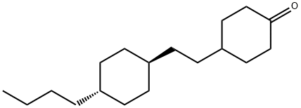 4-[2-(Trans-4-Butylcyclohexyl)Ethyl]Cyclohexanone Struktur