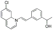 3-(2-(7-Chloro-1-Quinolinyl)Ethenyl)-A-Methyl Benzenemethanol Struktur