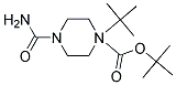 4-(Tert-Butoxy-Carbonyl)-N-Tert-Butyl-Piperazine-(2S)-Carboxamide Struktur