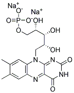 Vitamin B2-5' Phosphate Sodium Struktur