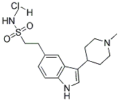 N-Methyl-3-(1-Methyl-4-Piperdinyl)-1H-Indole-5-Ethanesulfonamide Hydrochloride Struktur