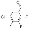 5-Chloro-2,3-difluoro-4-methylbenzaldehyde Struktur