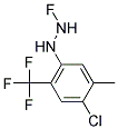 4-Chloro-2-fluoro-3-methyl-6-(trifluoromethyl)phenylhydrazine Struktur