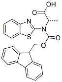 Fmoc-benzothiazol-2-ylalanine Struktur