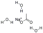 SODIUM ACETATE TRIHYDRATE 99.5% MB GRADE Struktur