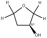 (S)-(+)-3-HYDROXYTETRAHYDROFURAN-D4 Struktur