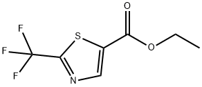 ETHYL 2-(TRIFLUOROMETHYL)THIAZOLE-5-CARBOXYLATE Struktur