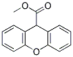 XANTHENE-9-CARBOXYLIC ACID METHYL ESTER Struktur