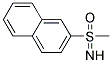 S-METHYL-S-(2-NAPHTHYL) SULFOXIMINE Struktur