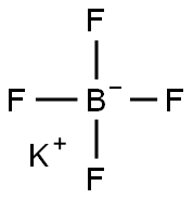 POTASSIUM TETRAFLUOROBORAT Struktur