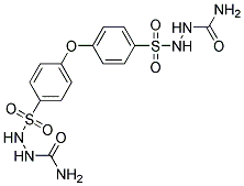 P,P'-OXYBIS(BENZENESULFONYL SEMICARBAZIDE) (FOAMING AGENT BH) Structure