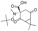 N-ALPHA-T-BUTYLOXYCABONYL-N-ALPHA-METHYL-L-ALANINE Struktur