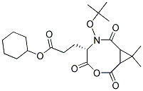 N-ALPHA-T-BUTYLOXYCABONYL-L-GLUTAMIC ACID GAMMA-CYCLOHEXYLESTER Struktur