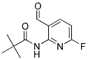 N-(6-FLUORO-3-FORMYLPYRIDIN-2-YL)PIVALAMIDE Struktur