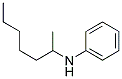 N-(2-HEPTYL)ANILINE Struktur