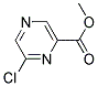 METHYL 2-CHLORO-6-PYRAZINECARBOXYLATE Struktur