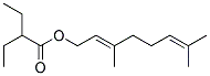 GERANYL-2-ETHYLBUTYRATE Struktur