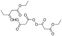 ETHYL HYDROGEN MALONATE, (MALONIC ACID MONOETHYL ESTER; MONOETHYL MALONATE) Struktur