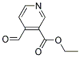 ETHYL 4-FORMYLPYRIDINE-3-CARBOXYLATE Struktur