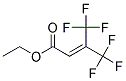 ETHYL 4,4,4-TRIFLUORO-3-(TRIFLUOROMETHYL)BUT-2-ENOATE Struktur