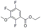 EHTYL 2,4,5-TRIFLUORO-3-METHOXYBENZOATE Struktur