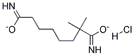 DIMETHYLSUBERIMIDATE HYDROCHLORIDE Struktur