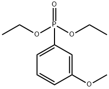 DIETHYL 3-METHOXYPHENYLPHOSPHONATE Struktur