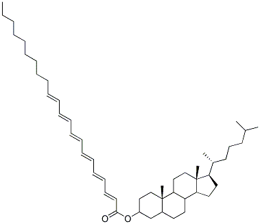 CHOLESTANYL DOCOSAHEXAENOATE Struktur