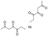 BISACETOACETONE NICKEL(0) Struktur