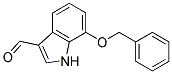 7-BENZYLOXY-3-INDOLECARBOXALDEHYDE Struktur