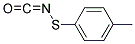 4-METHYLISOCYANATOMERCAPTOBENZENE Struktur