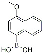 4-METHOXY-1-NAPHTHALENEBORONIC ACID Struktur