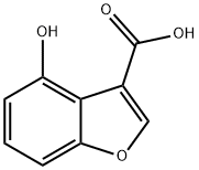 4-HYDROXYBENZOFURAN-3-CARBOXYLIC ACID Struktur