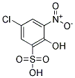 4-CHLORO-2-NITROPHENOL-6-SULFONIC ACID Struktur