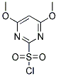 4,6-DIMETHOXYPYRIMIDINE-2-SULFONYL CHLORIDE Struktur