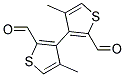 4,4'-DIMETHYL-[3,3'-BITHIOPHENE]-2,2'-DICARBOXALDEHYDE Struktur