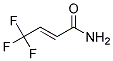 4,4,4-TRIFLUOROBUT-2-ENAMIDE Struktur