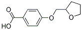 4-(TETRAHYDRO-2-FURANYLMETHOXY)BENZOIC ACID Struktur