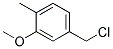 3-METHOXY-4-METHYLBENZYL CHLORIDE Struktur