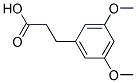 3,5-DIMETHOXYPHENYLPROPANIC ACID Struktur