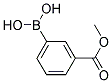 3-(METHYLOXYCARBONYL)PHENYLBORONIC ACID Struktur