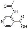 3-(ACETYLAMINO)-4-PYRIDINECARBOXYLIC ACID Struktur