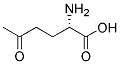 (S)-2-AMINO-5-OXO-HEXANOIC ACID Struktur