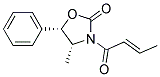 (N-CROTONYL)-(4R,5S)-4-METHYL-5-PHENYL-2-OXAXOLIDINONE Struktur